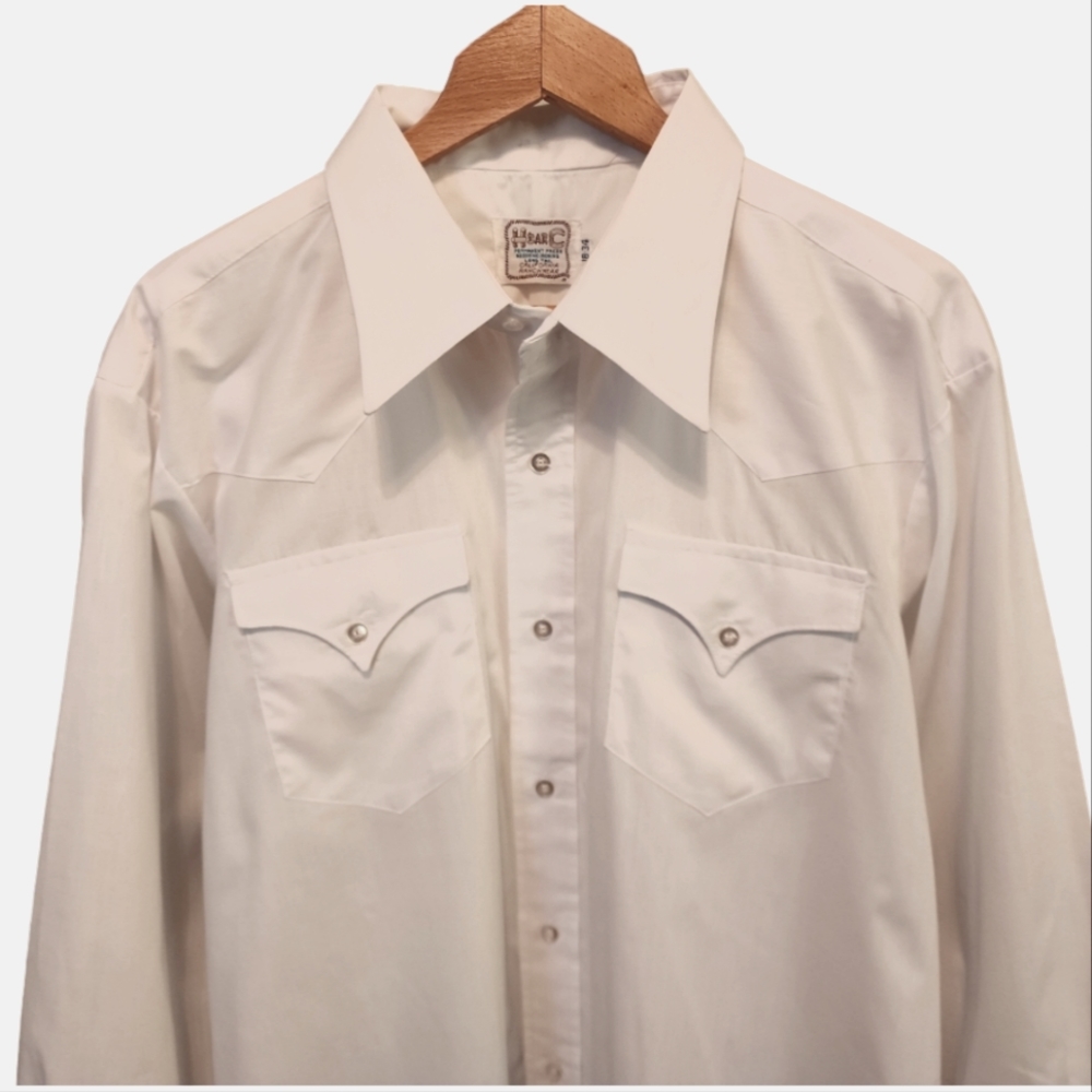 Vintage H BAR C California Ranchwear - Denver Button-down Shirt - Size 18-34.